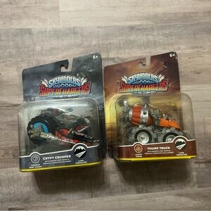 Skylanders Superchargers Crypt Crusher and Thump Truck New Sealed Lot Of 2